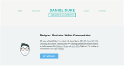Desktop Screenshot of danielduke.me